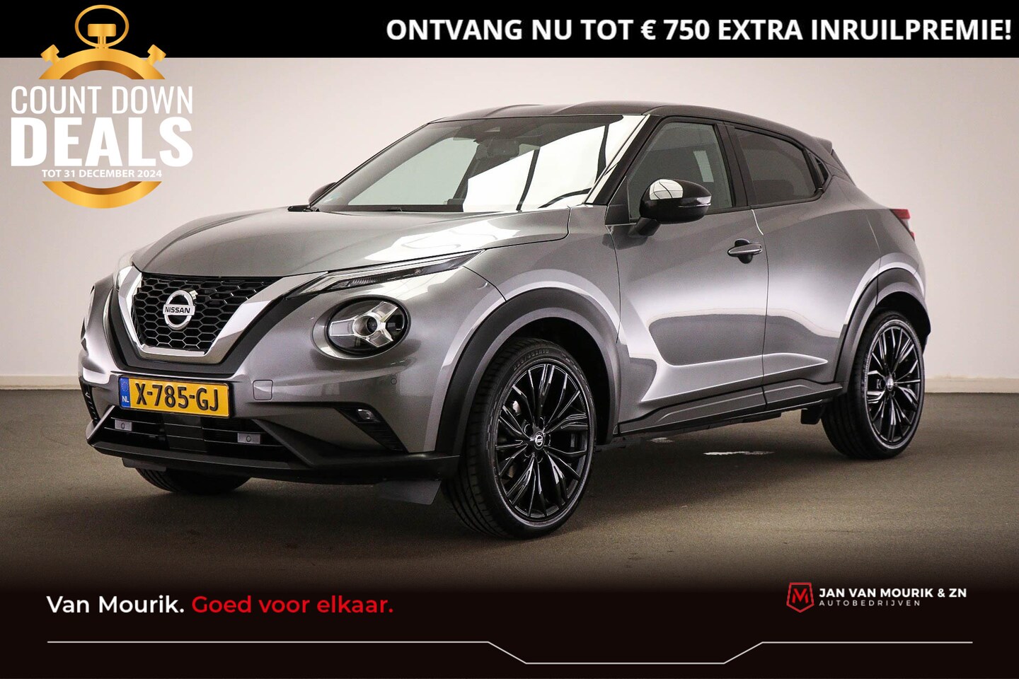 Nissan Juke - 1.0 DIG-T 114 DCT7 Enigma | COLD CLIMATE PACK | DAB | APPLE | CAMERA | TREKHAAK AFNEEMBAAR - AutoWereld.nl