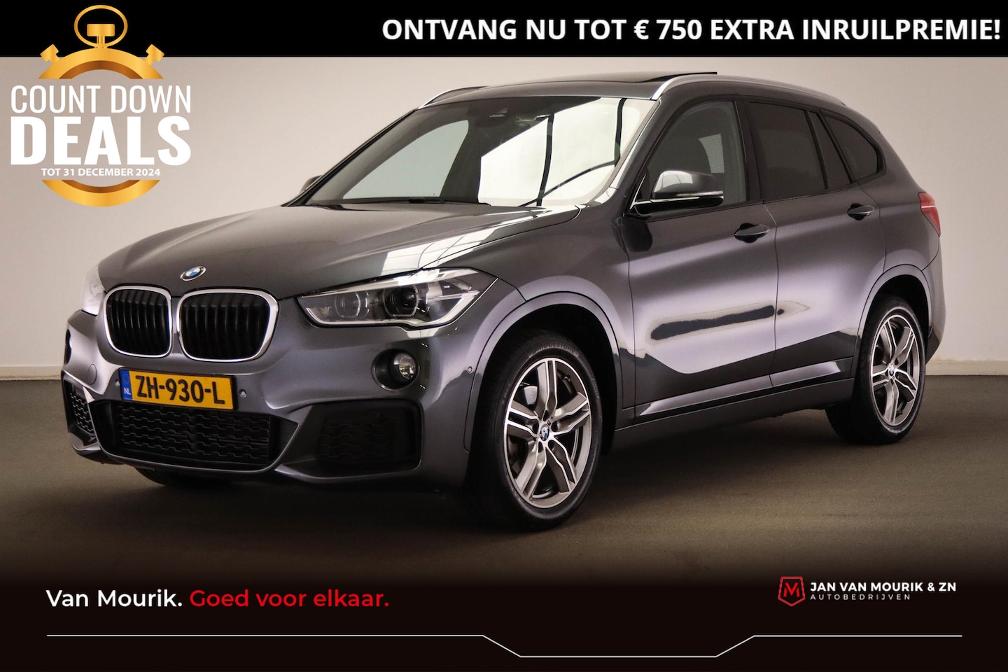 BMW X1 - sDrive18i M-Sport High Executive | PANORAMADAK | HEAD UP | NAVI | CAMERA | 18" - AutoWereld.nl