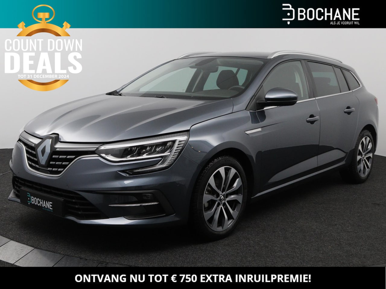 Renault Mégane Estate - 1.3 TCe 140 EDC Techno | All-Season banden | Trekhaak | Dodehoekdetectie - AutoWereld.nl