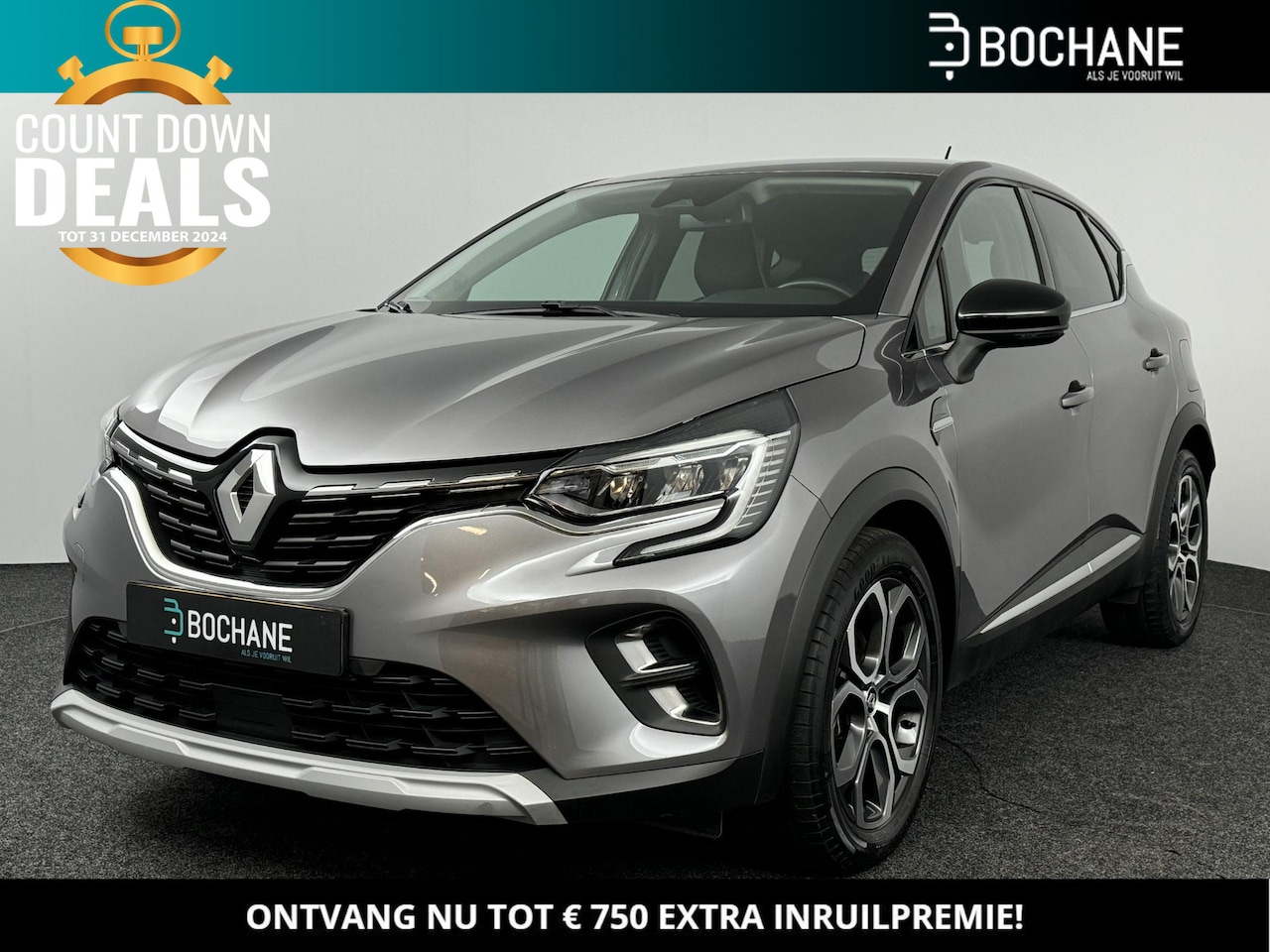 Renault Captur - 1.6 E-Tech Plug-in Hybrid 160 Intens | Lichtmetalen velgen 18" - AutoWereld.nl