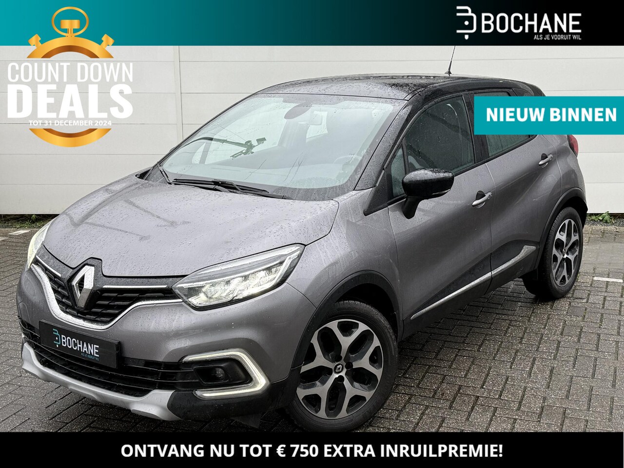 Renault Captur - 0.9 TCe Limited | Hoge instap | LMV. | Stoelverwarming | Camera | Trekhaak! - AutoWereld.nl