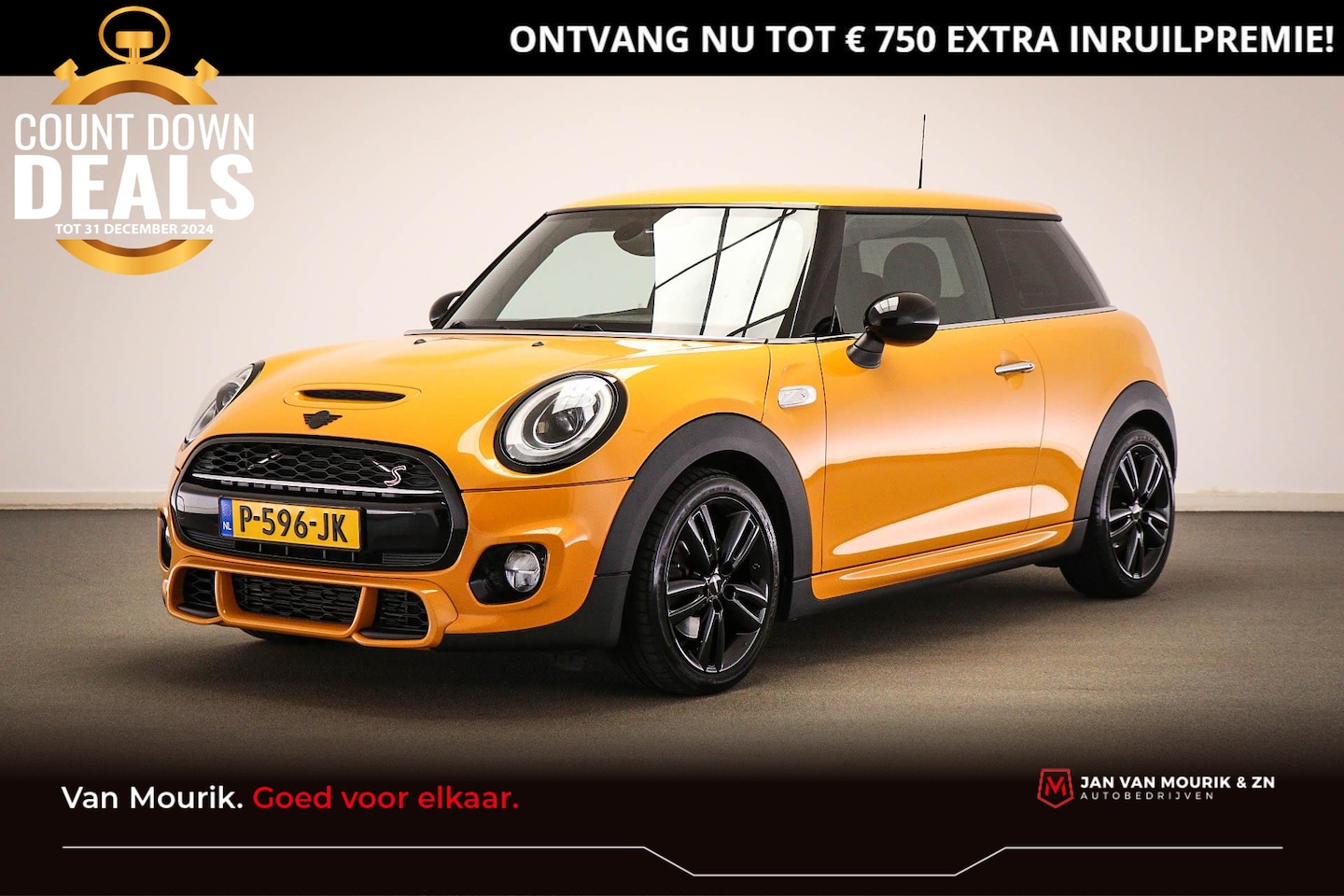 MINI Cooper S - Mini 2.0 Chili Serious Business | CLIMA | HEAD UP | BLUETOOTH | 17" - AutoWereld.nl