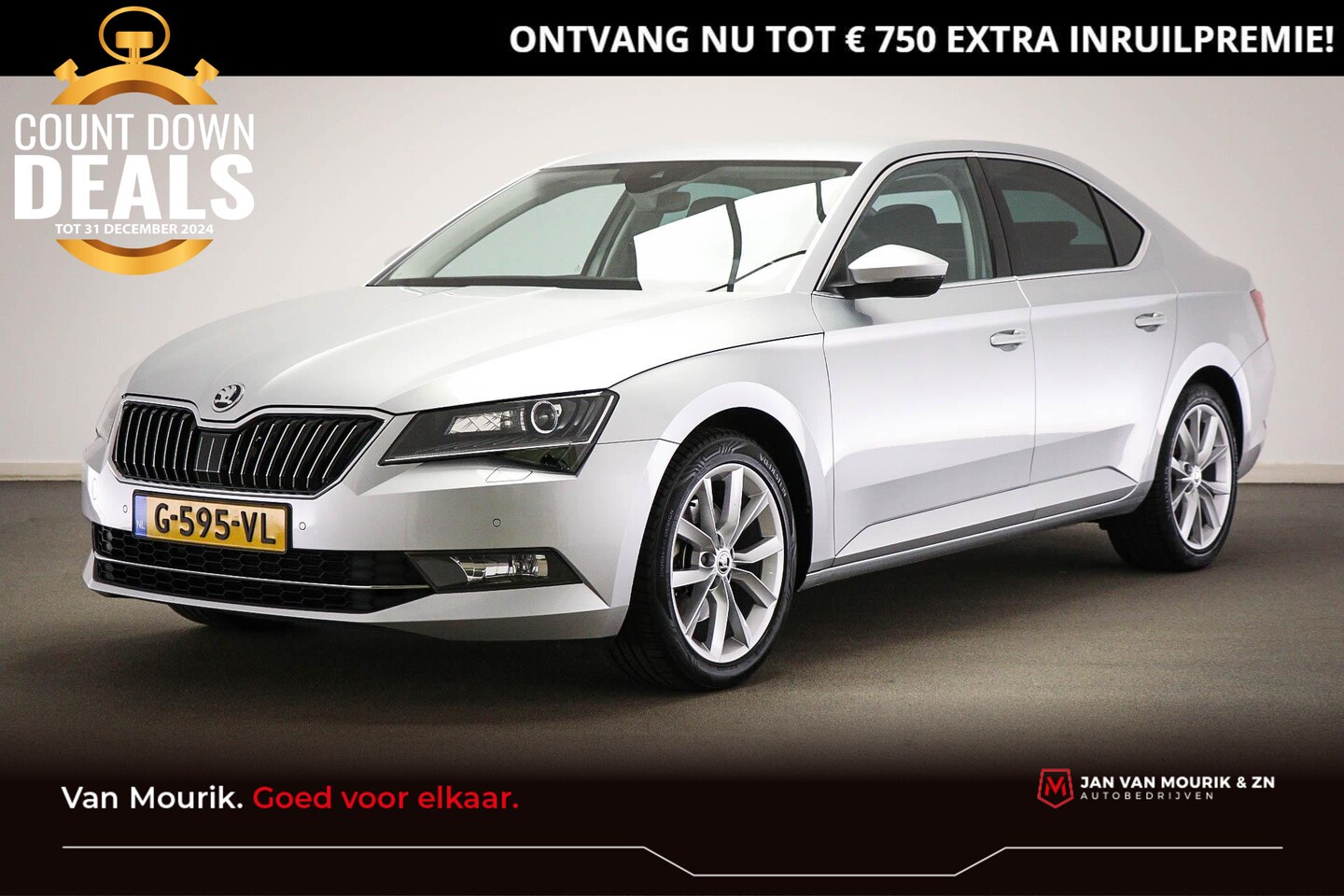 Skoda Superb - 1.5 TSI ACT Business Edition | UPGRADE BUSINESS | SFEERVERLICHTING | CLIMA | ACC | NAVI | - AutoWereld.nl