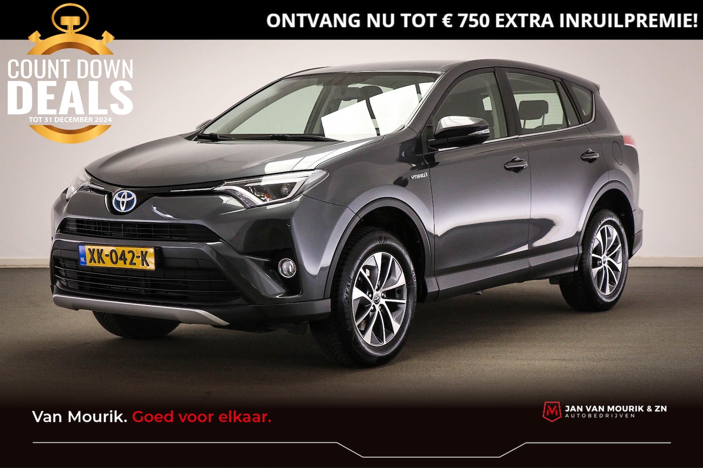 Toyota RAV4 - 2.5 Hybrid First Edition | CLIMA | CAMERA | NAVIGATIE - AutoWereld.nl