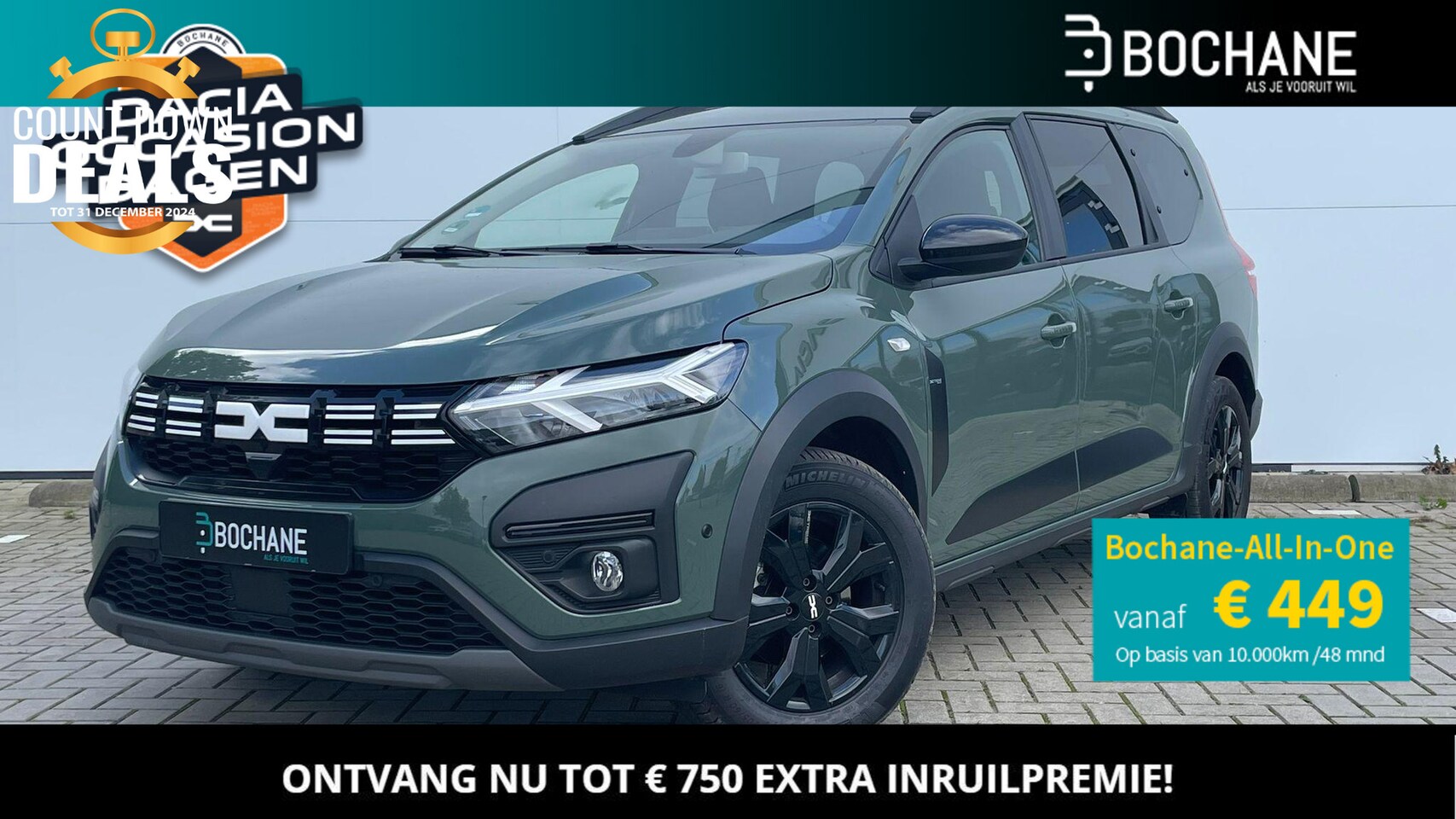 Dacia Jogger - 1.0 TCe 110 Extreme 7p. Navigatie / 7-Persoons / Climate Control / Lichtmetalen Velgen / P - AutoWereld.nl