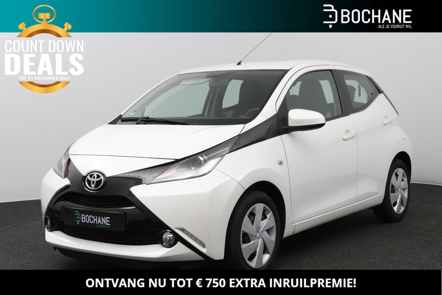 Toyota Aygo - 1.0 VVT-i X-Shift x-play | 5-Deurs | Navigatie - AutoWereld.nl