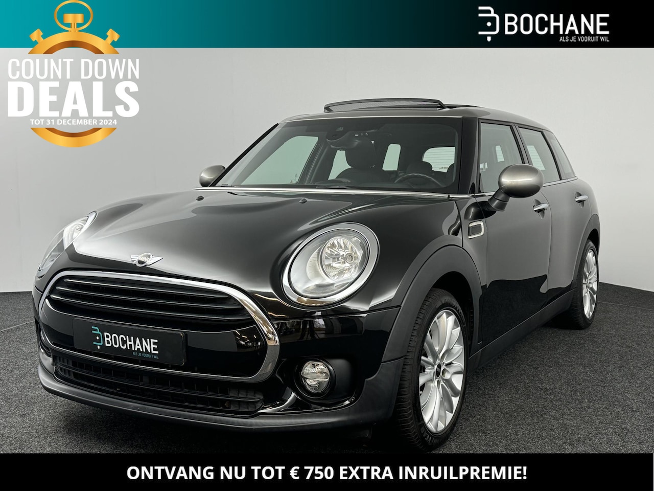 MINI Clubman - Mini 1.5 Cooper | Navigatie | Panoramadak | Head-Up Display - AutoWereld.nl