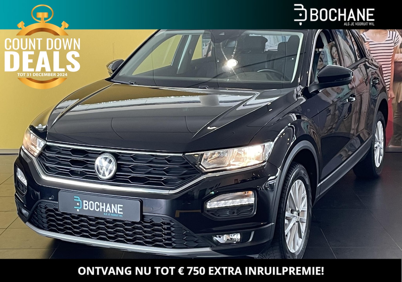 Volkswagen T-Roc - 1.0 TSI Style Business 1.0 TSI Style Business - AutoWereld.nl