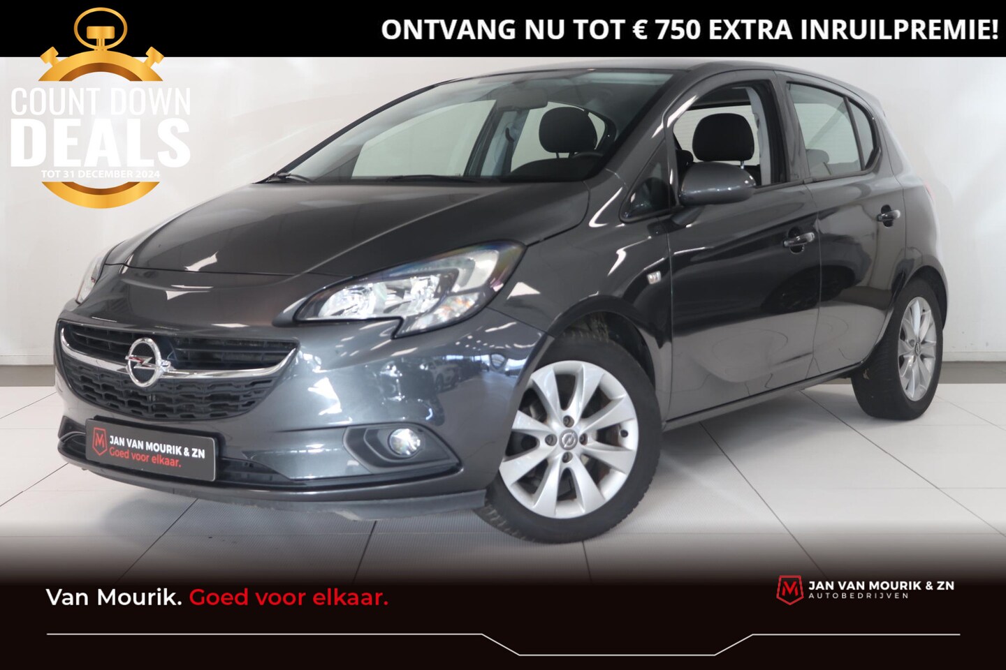 Opel Corsa - 1.4 Edition | apple carplay / android auto navigatie | Airco | cruise control | - AutoWereld.nl