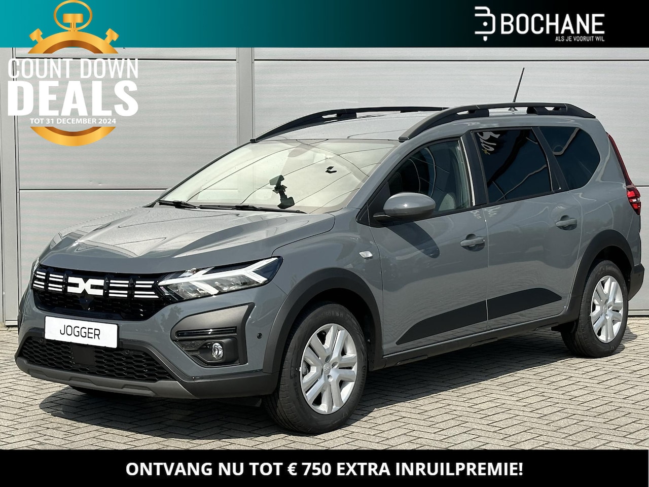 Dacia Jogger - 1.0 TCe 100 ECO-G Expression | SEMI GRIJS KENTEKEN |CARGO UITVOERING | LAADRUIMTEPAKKET || - AutoWereld.nl