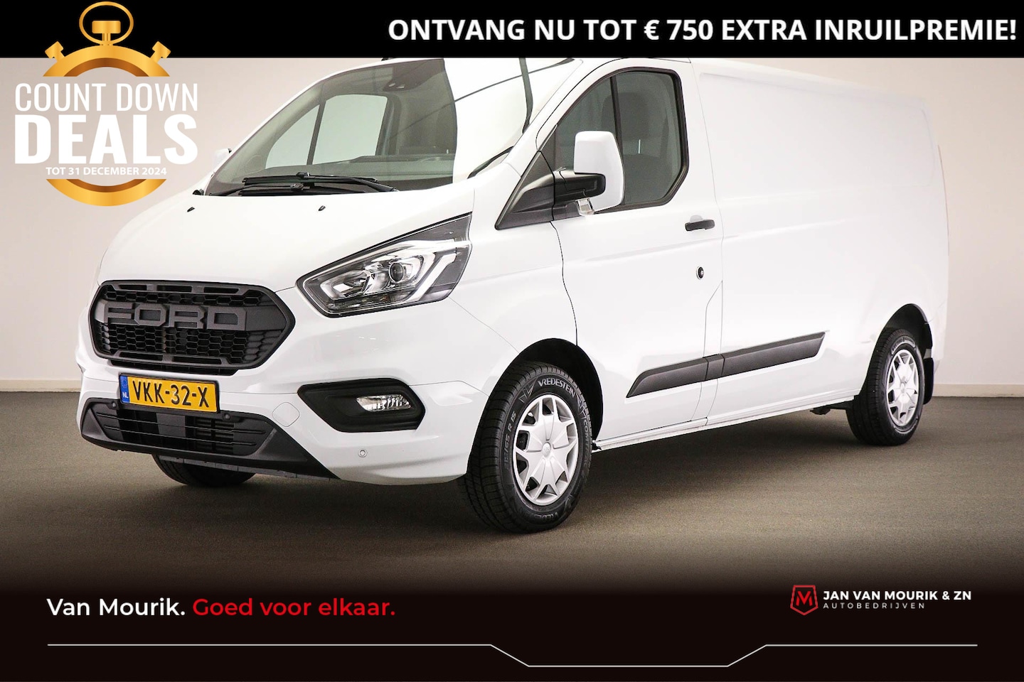 Ford Transit Custom - 300 2.0 TDCI L2H1 Trend EURO 6 | NAVIGATIE | ACHTERUITRIJCAMERA | TREKHAAK - AutoWereld.nl