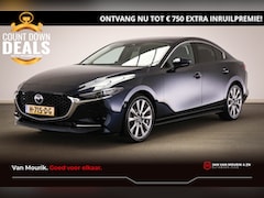 Mazda 3 - 3 2.0 e-SkyActiv-X M Hybrid 180 Luxury | LED | HEAD UP | LEDER | STUUR VERW. | ACC | DAB |