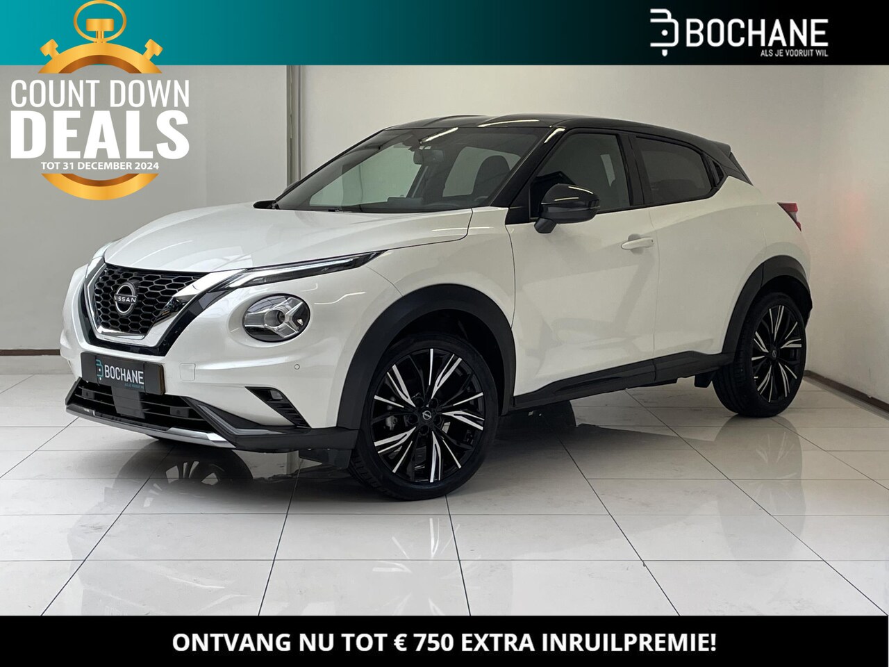 Nissan Juke - 1.0 DIG-T 114 DCT7 N-Design | TREKHAAK | CAMERA | CARPLAY | - AutoWereld.nl