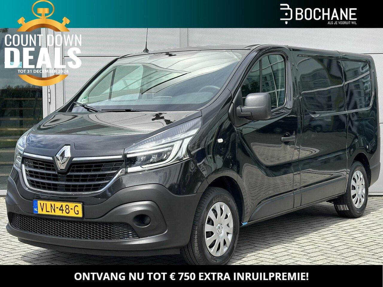 Renault Trafic - 2.0 dCi 145 EDC T27 L1H1 Comfort Automaat | AIRCO | NAVIGATIE | PARKEER SENSOREN | DEALER - AutoWereld.nl