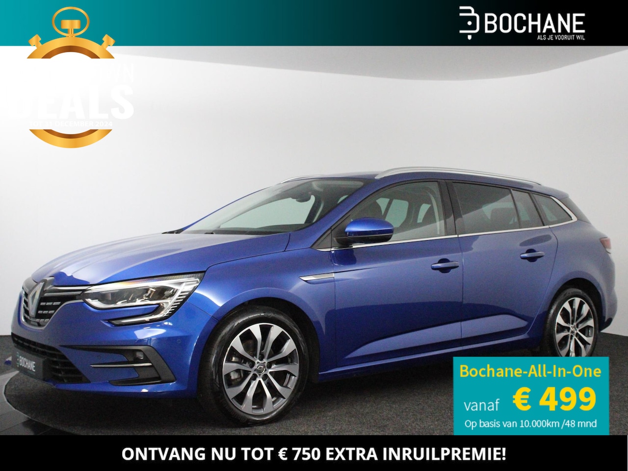 Renault Mégane Estate - 1.3 TCe 140 EDC Techno | Navi 9,3" | Clima | Cruise | LM velgen 17" | PDC V+A + Camera | S - AutoWereld.nl