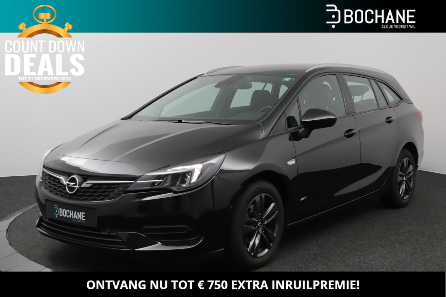 Opel Astra Sports Tourer - 1.2 Turbo 130 Design & Tech | Achteruitrijcamera | Stoelverwarming | Dodehoekdetectie | Al - AutoWereld.nl