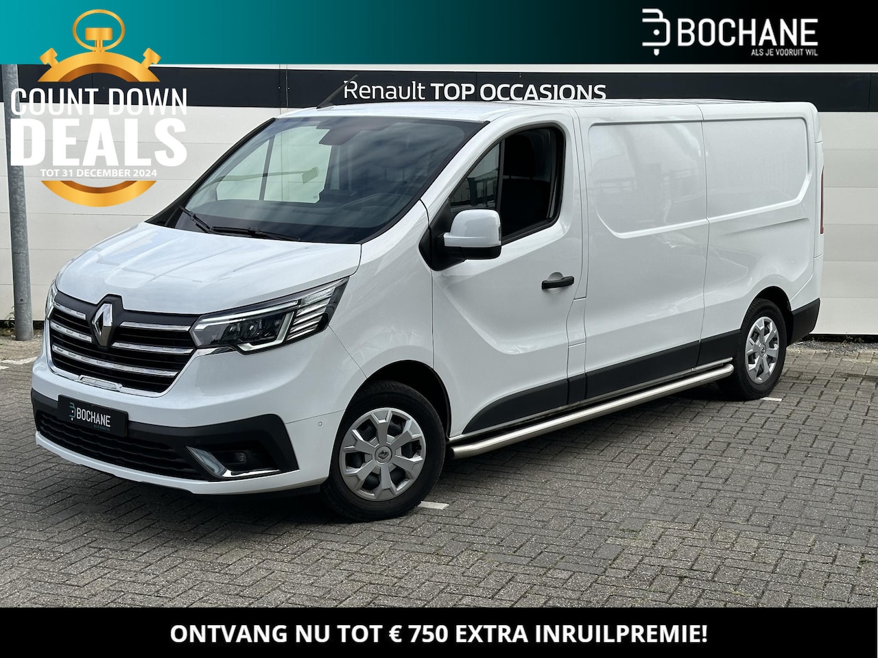 Renault Trafic - 2.0 dCi 130 T30 L2H1 Work Edition | Trekhaak | Navi | Clima | Cruise | LED | A. Camera | S - AutoWereld.nl