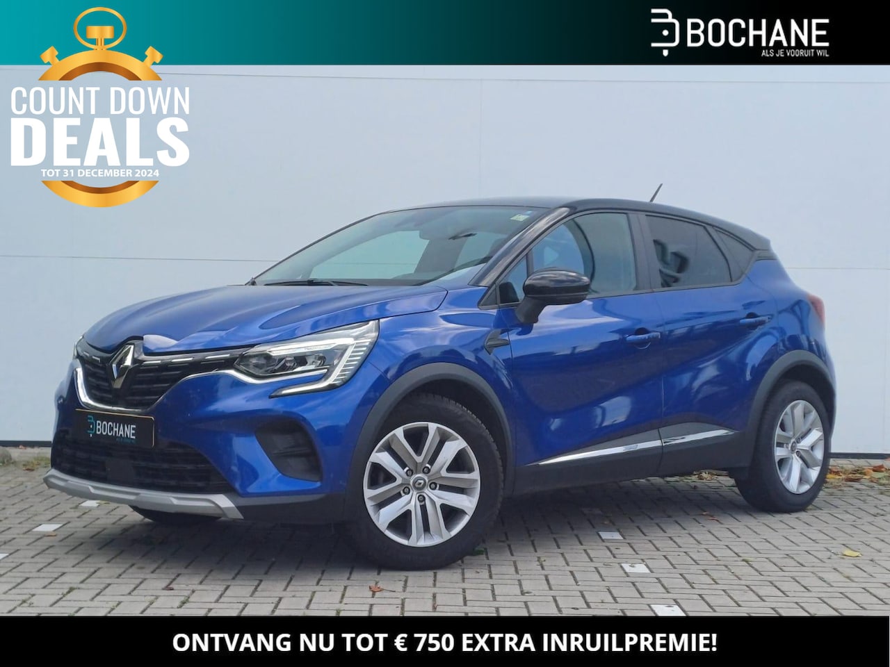 Renault Captur - 1.3 TCe 130 EDC Business Zen Automaat / Navigatie / Trekhaak / Parkeersensoren / Aanhangwa - AutoWereld.nl