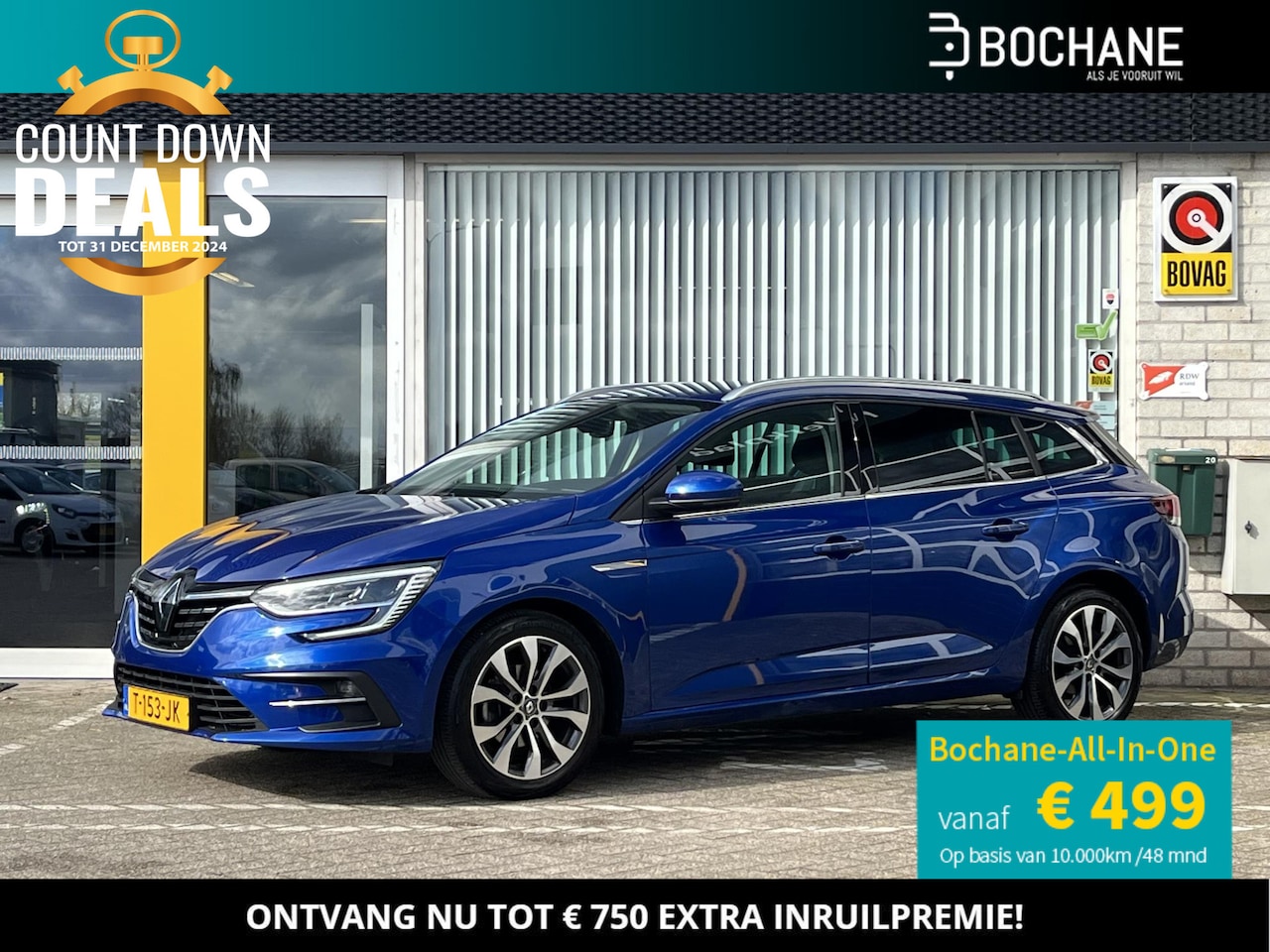 Renault Mégane Estate - 1.3 TCe 140 EDC Techno | Dodehoekdetectie | Stoelverwarming - AutoWereld.nl