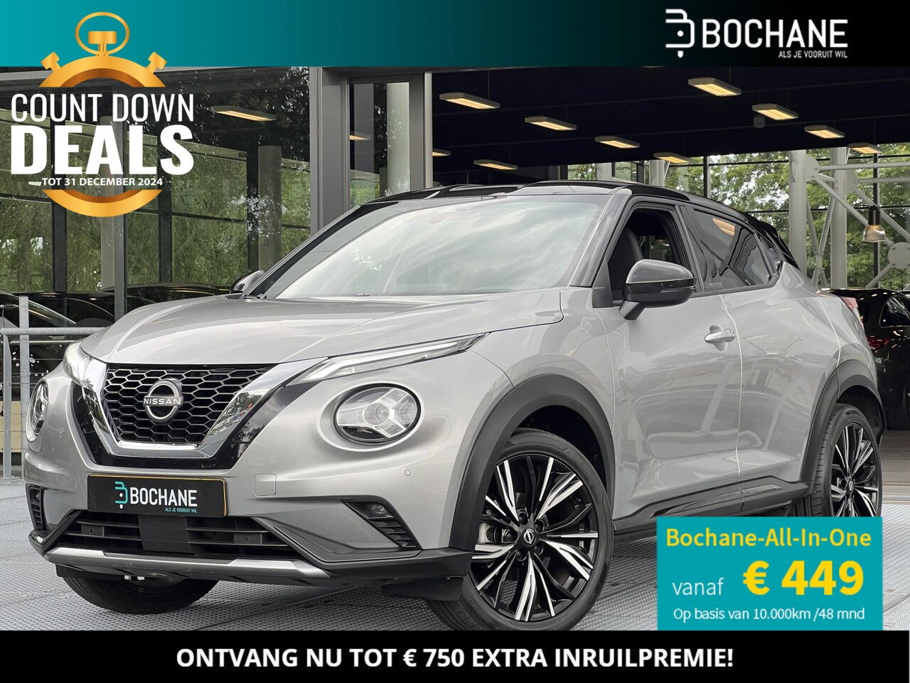 Nissan Juke - 1.0 DIG-T 114 DCT7 N-Design | Climate Control | Cruise Control | Navigatie | - AutoWereld.nl