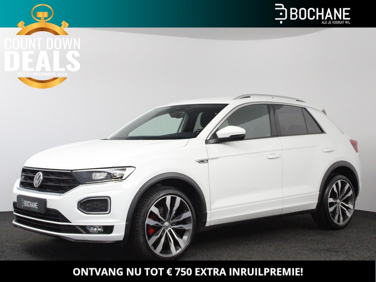 Volkswagen T-Roc - 1.5 TSI DSG Sport Business R | R-Line | Virtual | Navi | Clima | Cruise | LM velgen 18" | - AutoWereld.nl