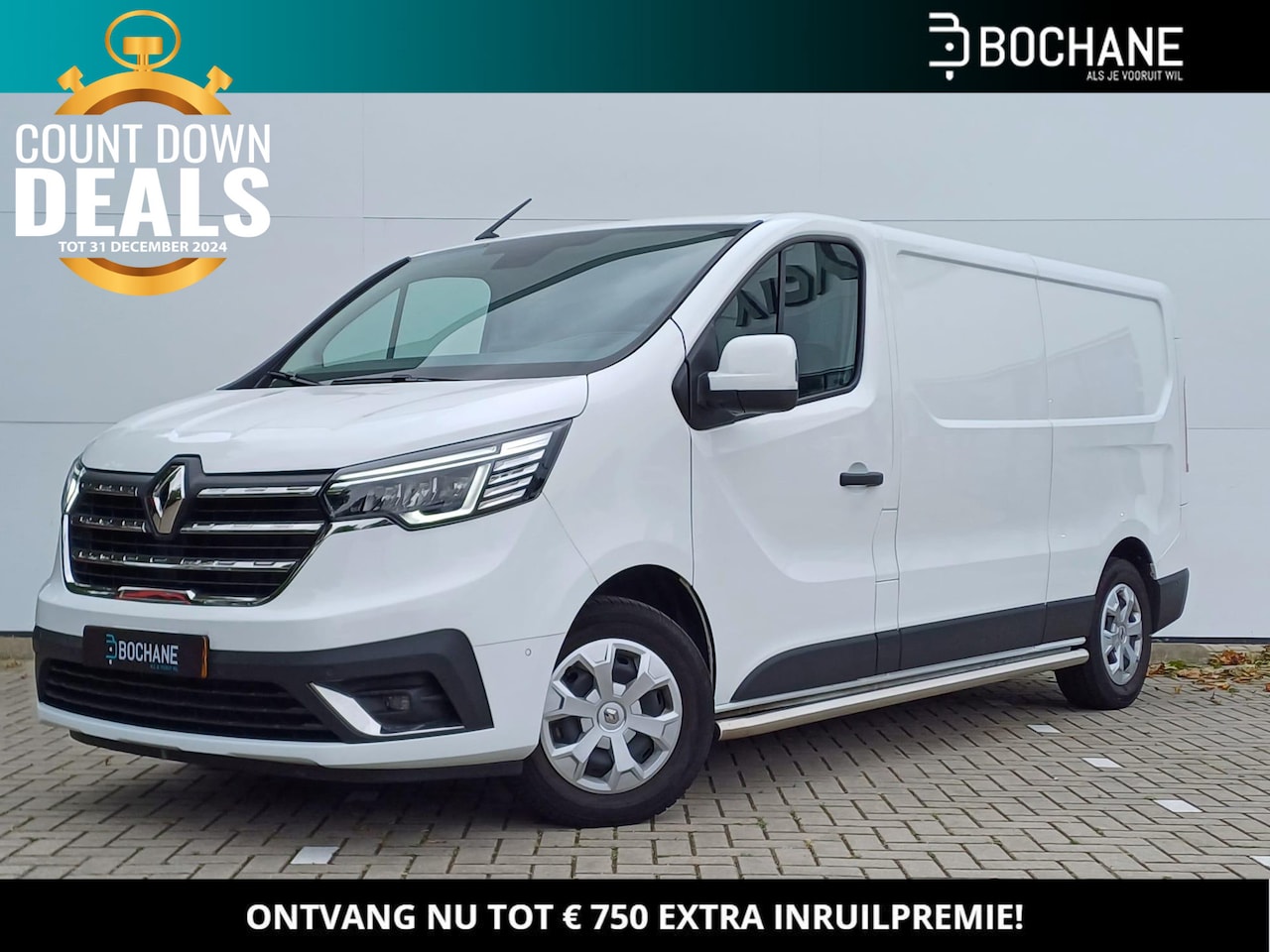 Renault Trafic - 2.0 dCi 130 T30 L2H1 Work Edition Trekhaak / Navigatie / Parkeersensoren + Camera / LED / - AutoWereld.nl