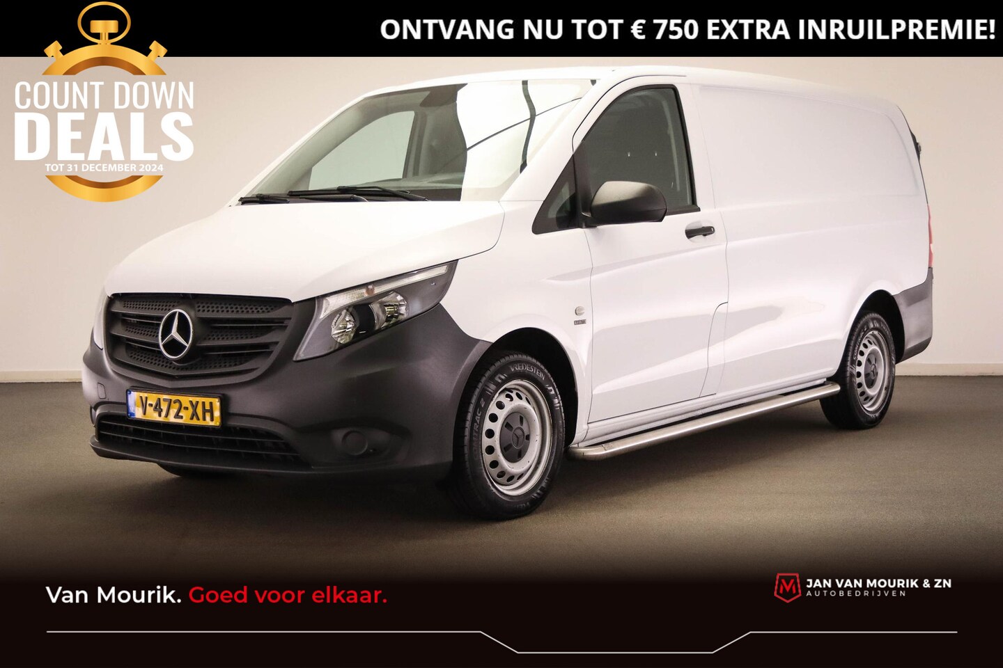 Mercedes-Benz Vito - 111 CDI Lang | NAVI / PROFESSIONAL- PACK | AIRCO | CRUISE | NAVI | BLUETOOTH - AutoWereld.nl