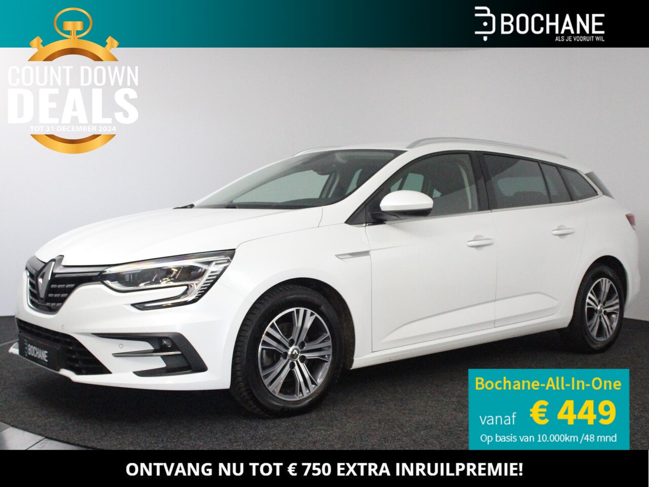 Renault Mégane Estate - 1.3 TCe 140 EDC Intens | All-Season banden | Trekhaak - AutoWereld.nl