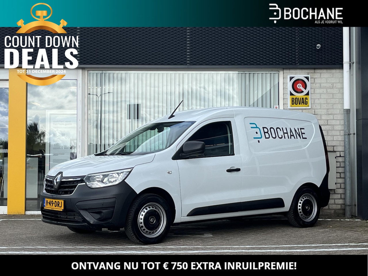 Renault Express - 1.5 dCi 75 Comfort | Navigatie | Achteruitrijcamera| All-Season banden | Trekhaak - AutoWereld.nl