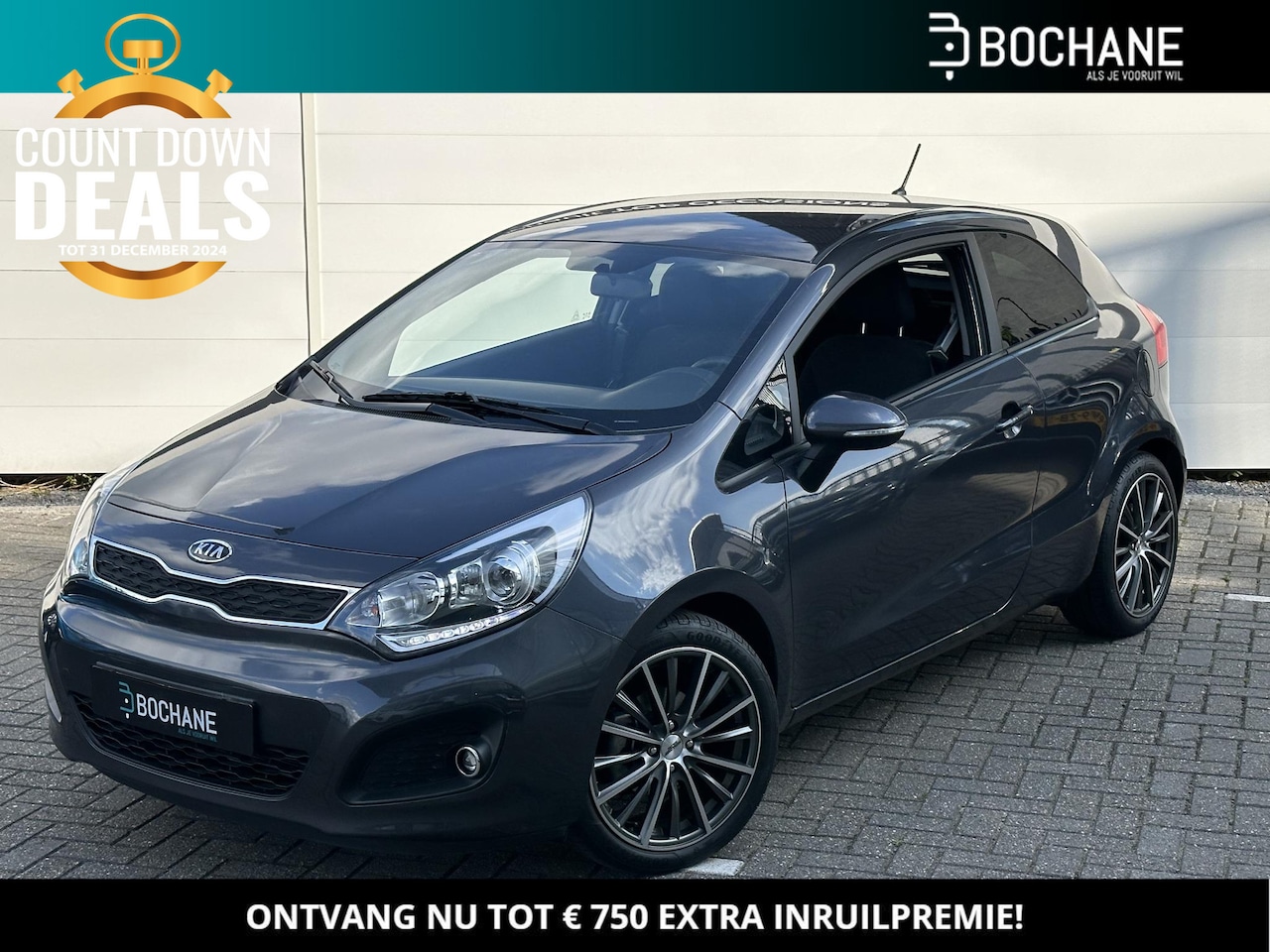 Kia Rio - 1.2 CVVT Plus Pack | NL Auto 23.991 KM!! | Airco | LMV. | 2e eig | Compleet onderhouden! - AutoWereld.nl