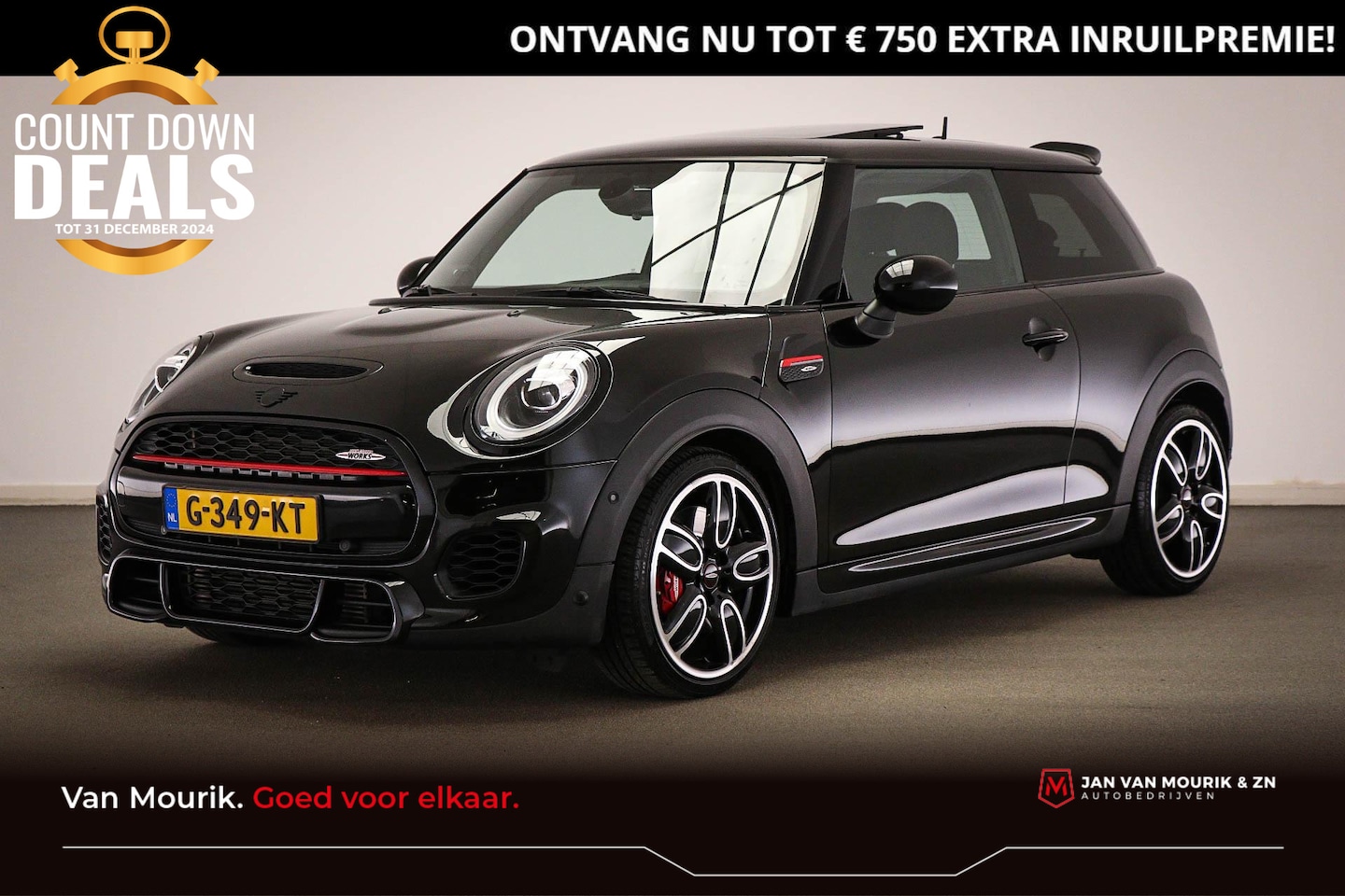 MINI John Cooper Works - Mini 2.0 Chili | PANORAMADAK | HEAD UP | HARMAN KARDON DAB | APPLE | CAMERA - AutoWereld.nl