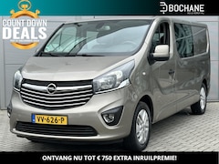 Opel Vivaro - 1.6 CDTI 120 L2H1 DC Sport | Dubbele Cabine | Trekhaak | Achteruitrijcamera | Betimmering