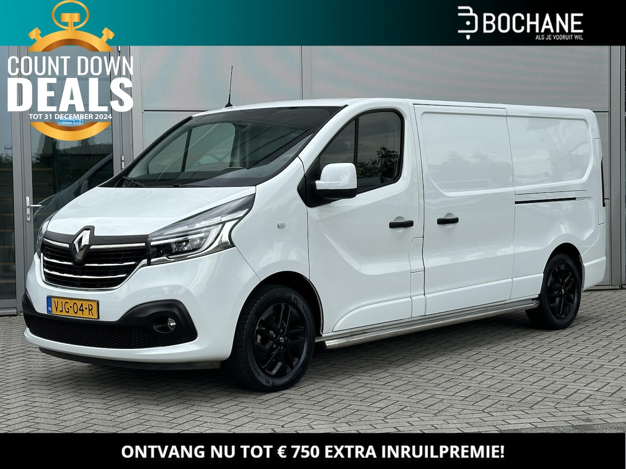 Renault Trafic - 2.0 dCi 120 T29 L2H1 Work Edition | Airco| Navigatie| Scuifdeur L+R | Sidebars | - AutoWereld.nl