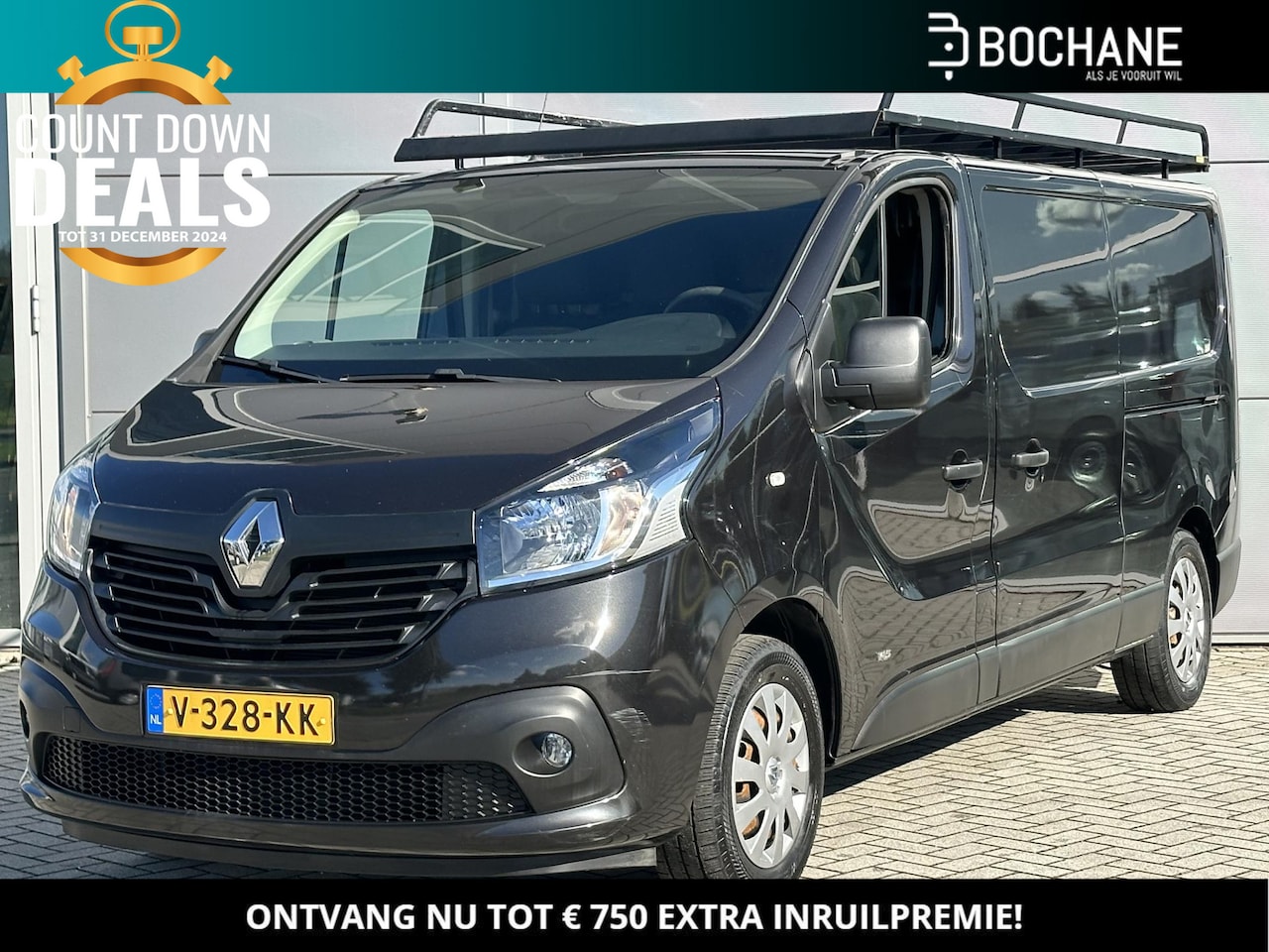 Renault Trafic - 1.6 dCi 145 T29 L2H1 Comfort | AIRCO | NL-AUTO | 3-ZITS | PARKEERS SENSOREN | IMPERIAAL | - AutoWereld.nl