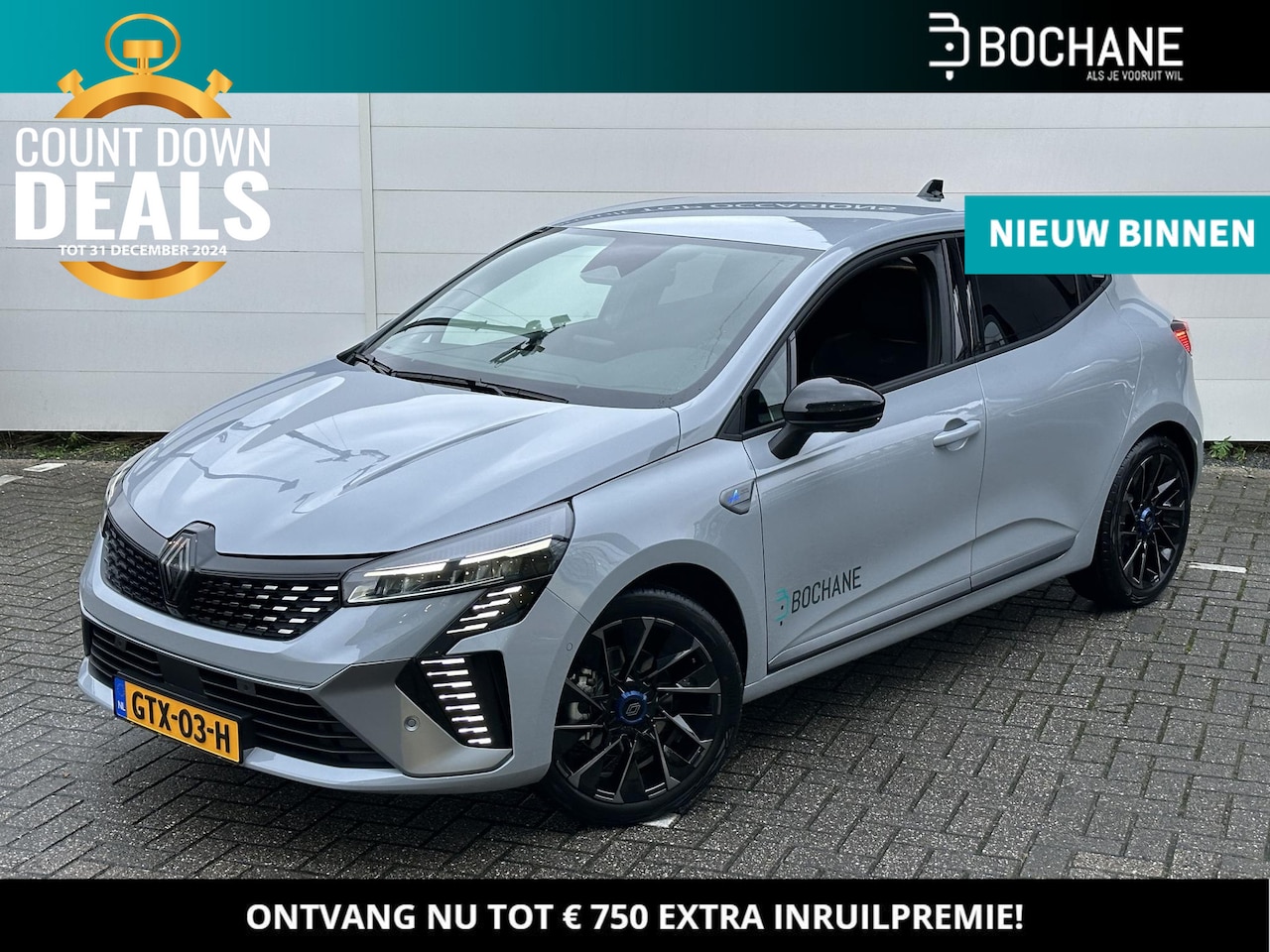 Renault Clio - 1.6 E-Tech Full Hybrid 145 Esprit Alpine | 360° Rondomzichtcamera | Stoelverwarming | Bose - AutoWereld.nl