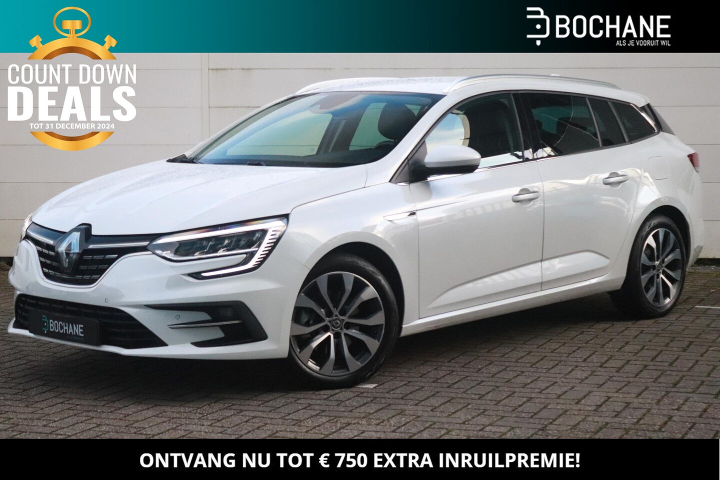 Renault Mégane E-Tech - Estate 1.6 Plug-In Hybrid 160 Techno - AutoWereld.nl