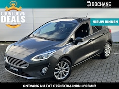 Ford Fiesta - 1.0 EcoBoost Titanium | P. sensoren | LMV | DAB | Allseason | Historie