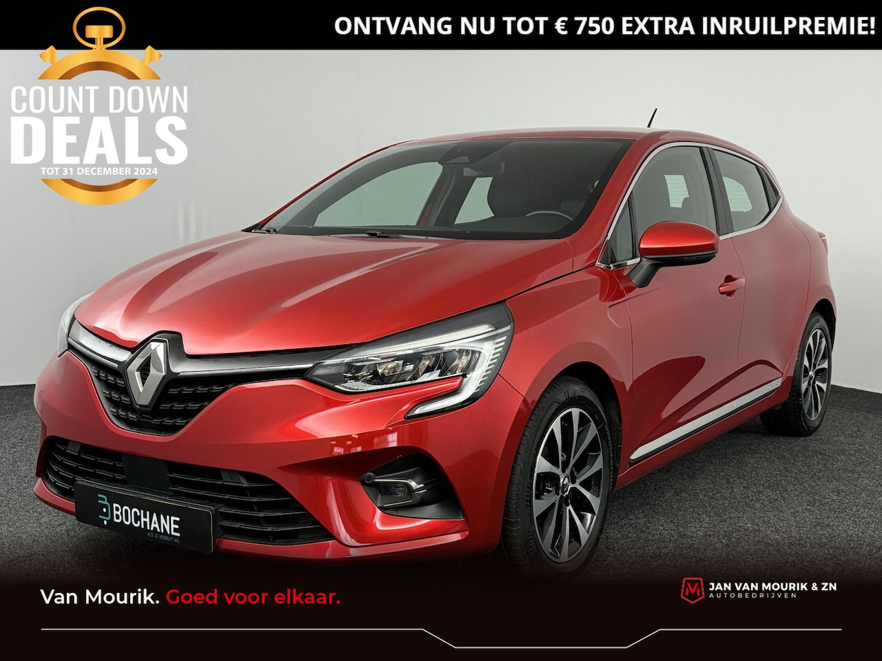 Renault Clio - 1.0 TCe 100 Intens | Apple CarPlay / Android Auto navigatie | Parkeersensoren | Achteruitr - AutoWereld.nl