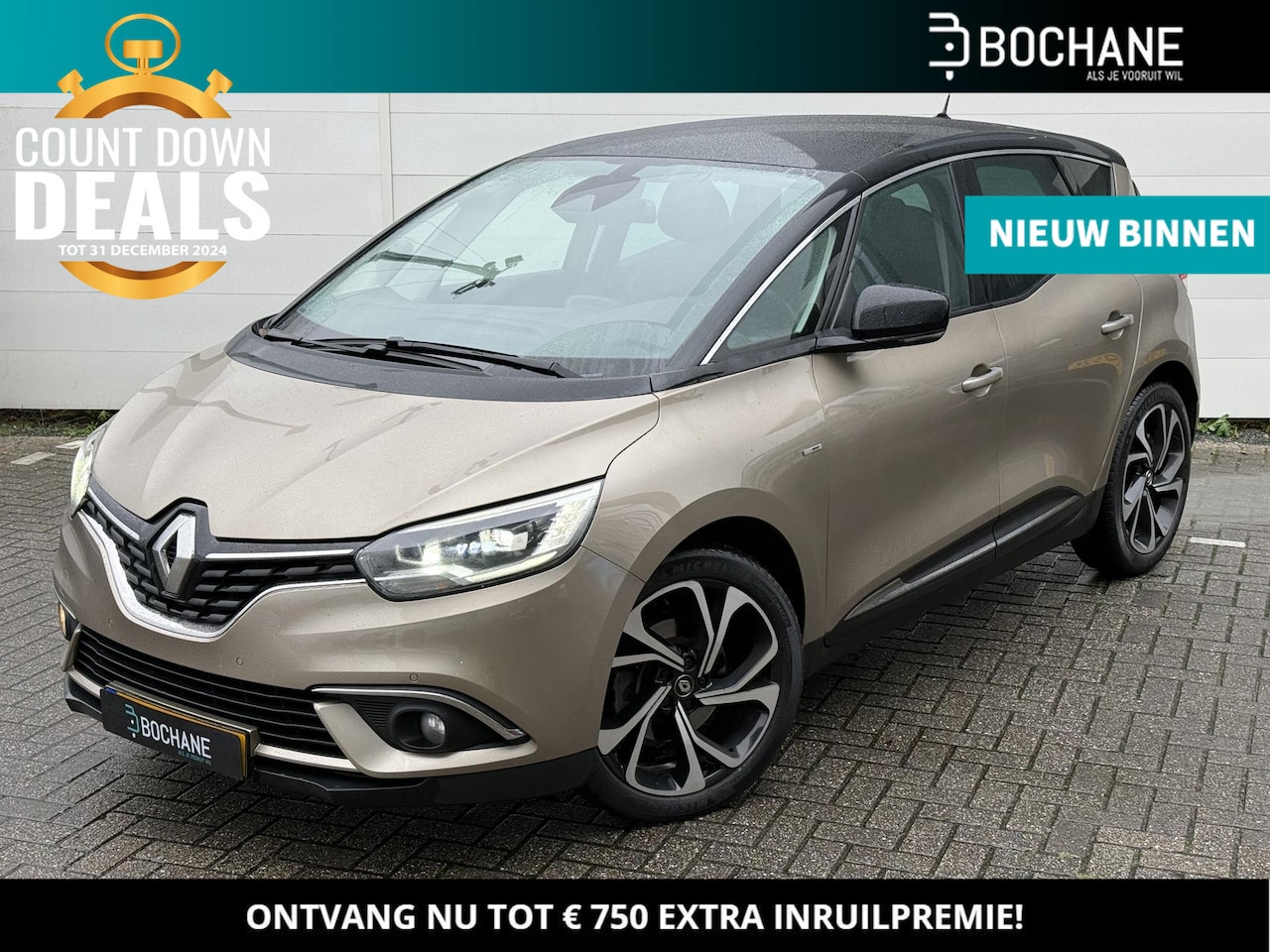 Renault Scénic - 1.3 TCe 140 EDC Bose | Parkeersensoren V+A | 20" LMV. | LED | Groot Scherm! - AutoWereld.nl