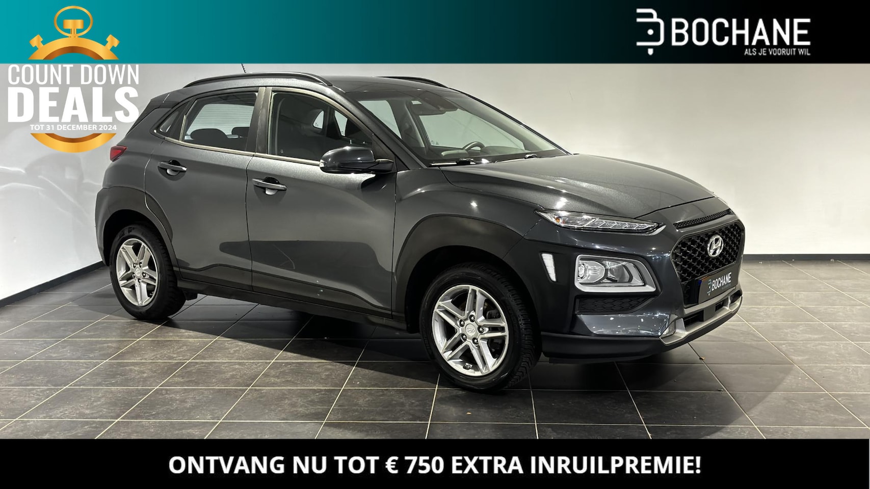 Hyundai Kona - 1.0 T-GDI Fashion | Camera | Clima | App Connect | - AutoWereld.nl