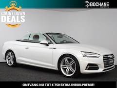 Audi A5 Cabriolet - 2.0 TFSI S-Tronic Design Pro Line | Nappa leder | Navigatie | Sportstoelen | 19 inch | 1e