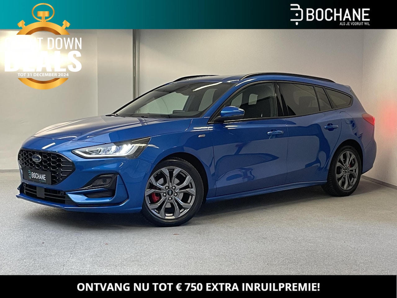 Ford Focus Wagon - 1.0 EcoBoost Hybrid ST Line | ORG.NL | 1e-EIG | CAMERA | STOEL.V.W. | CARPLAY | LED | - AutoWereld.nl