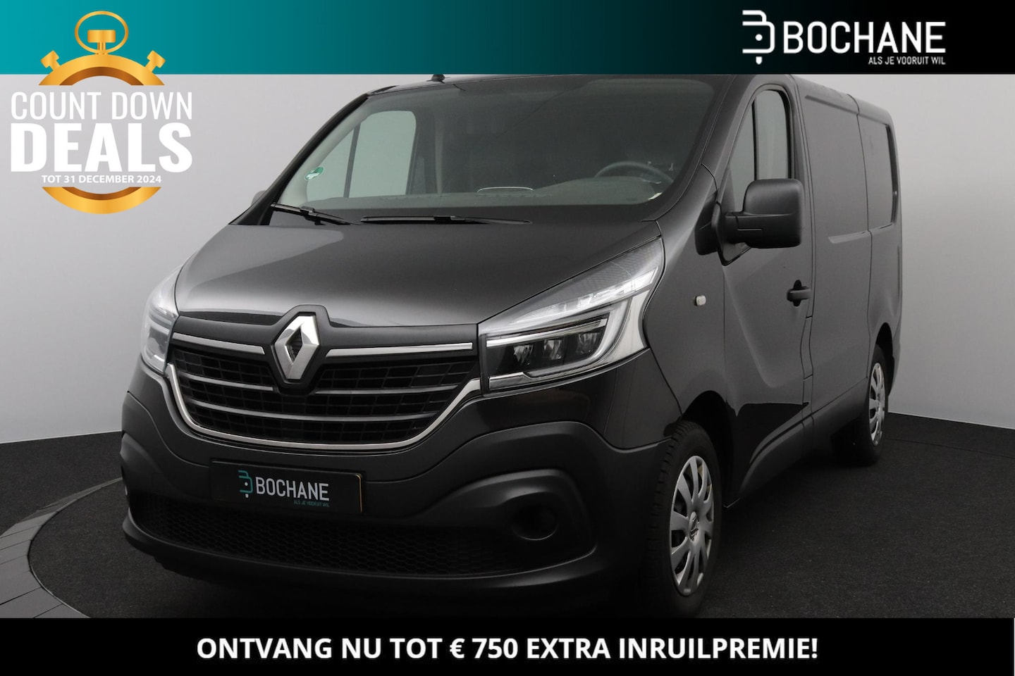 Renault Trafic - 2.0 dCi 145 EDC T27 L1H1 Comfort | Navigatie - AutoWereld.nl