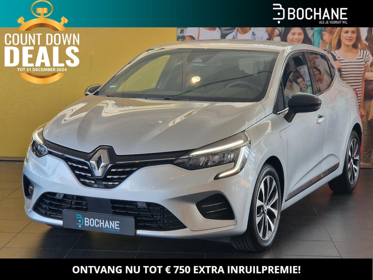 Renault Clio - 1.0 TCe 90 Techno | NAVIGATIE | ACHTERUITRIJCAMERA | PARKEERSENSOREN VOOR+ACHTER | CRUISE - AutoWereld.nl