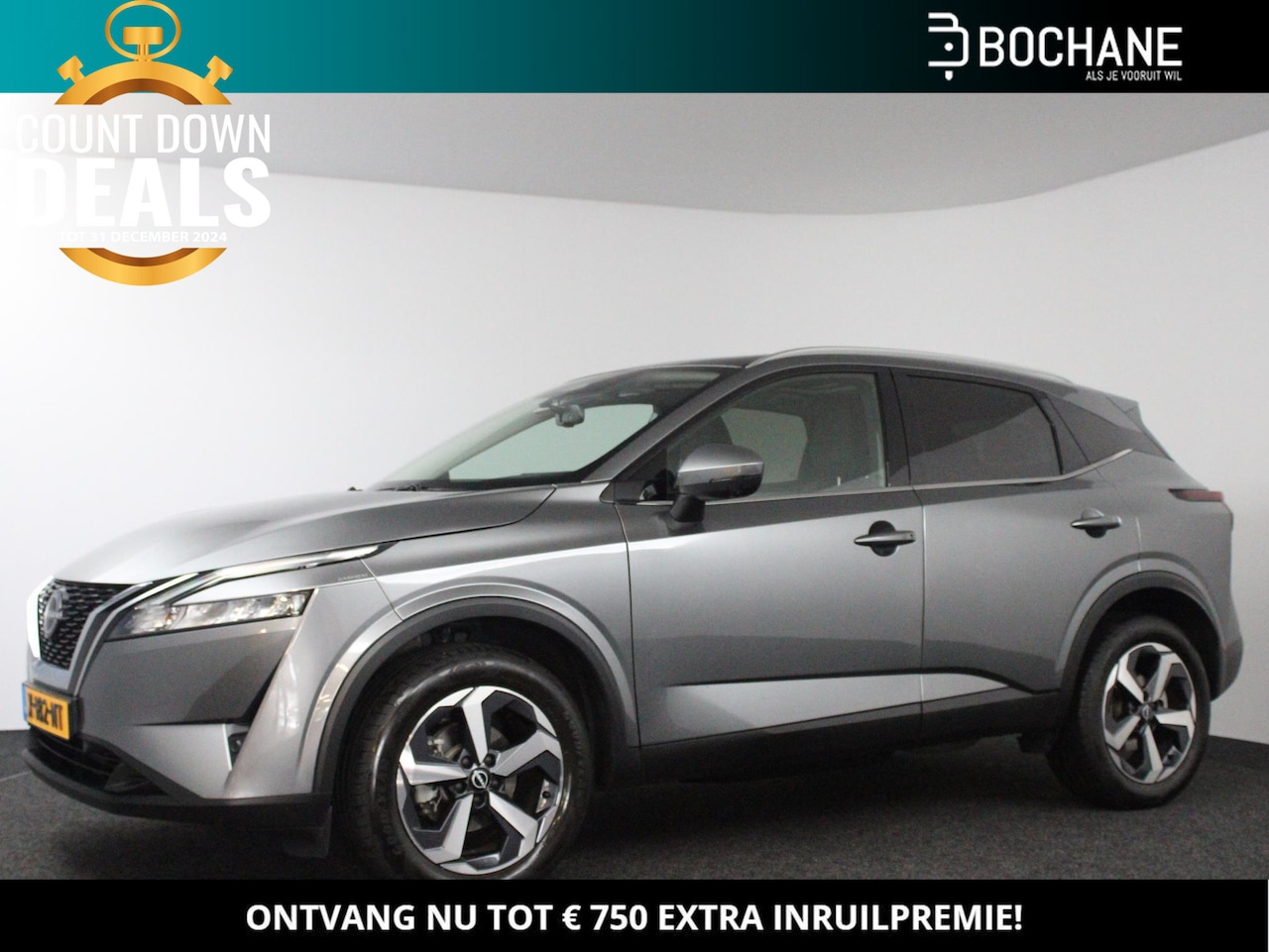 Nissan Qashqai - 1.3 MHEV 158 Xtronic N-Connecta | Panoramadak | Navigatie | 360º Camera | Clima | Cruise a - AutoWereld.nl