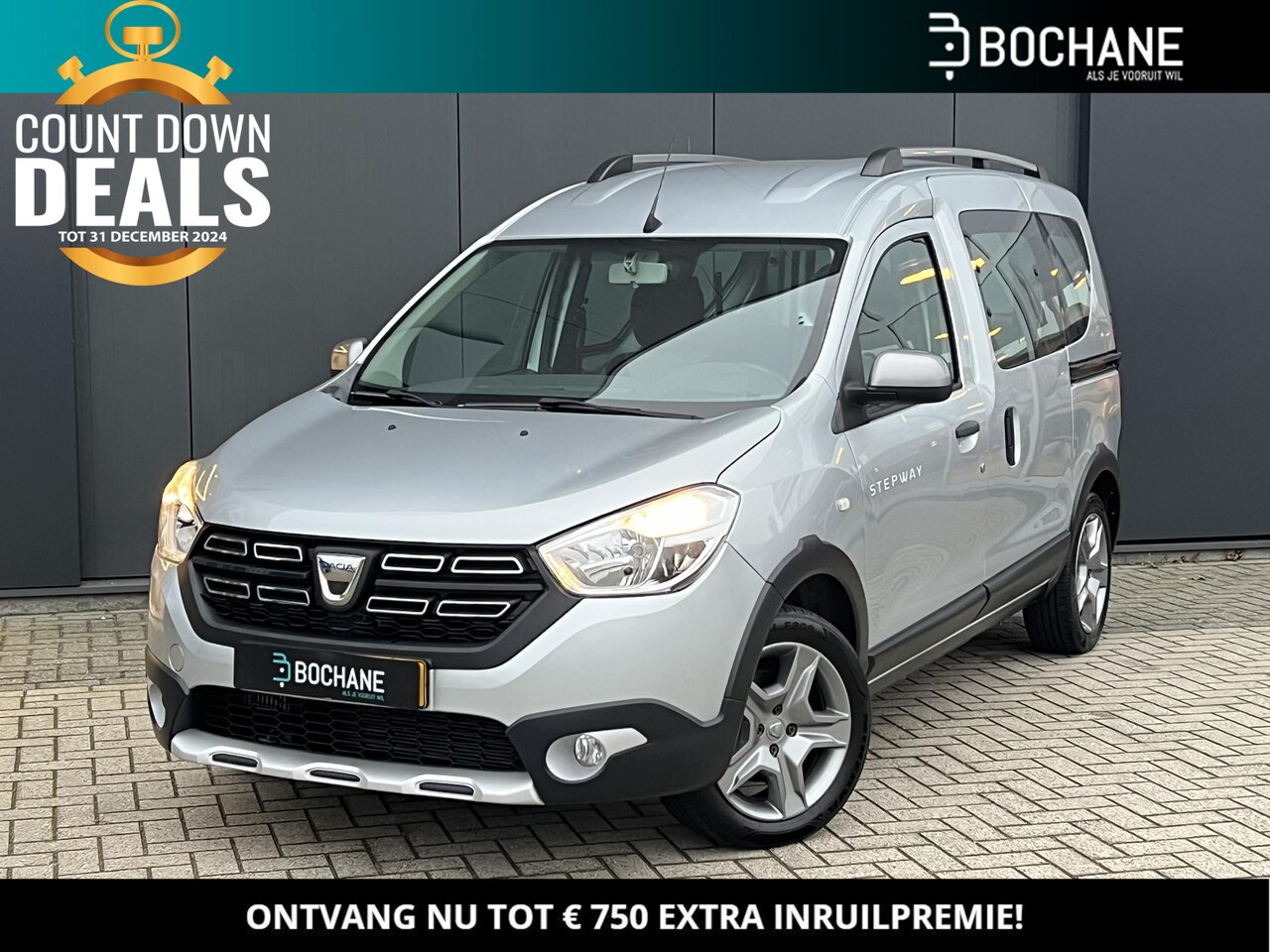 Dacia Dokker - 1.3 TCe 100 Stepway - AutoWereld.nl