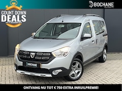 Dacia Dokker - 1.3 TCe 100 Stepway | Navigatie | Airco | Parkeersensoren | Cruise Control