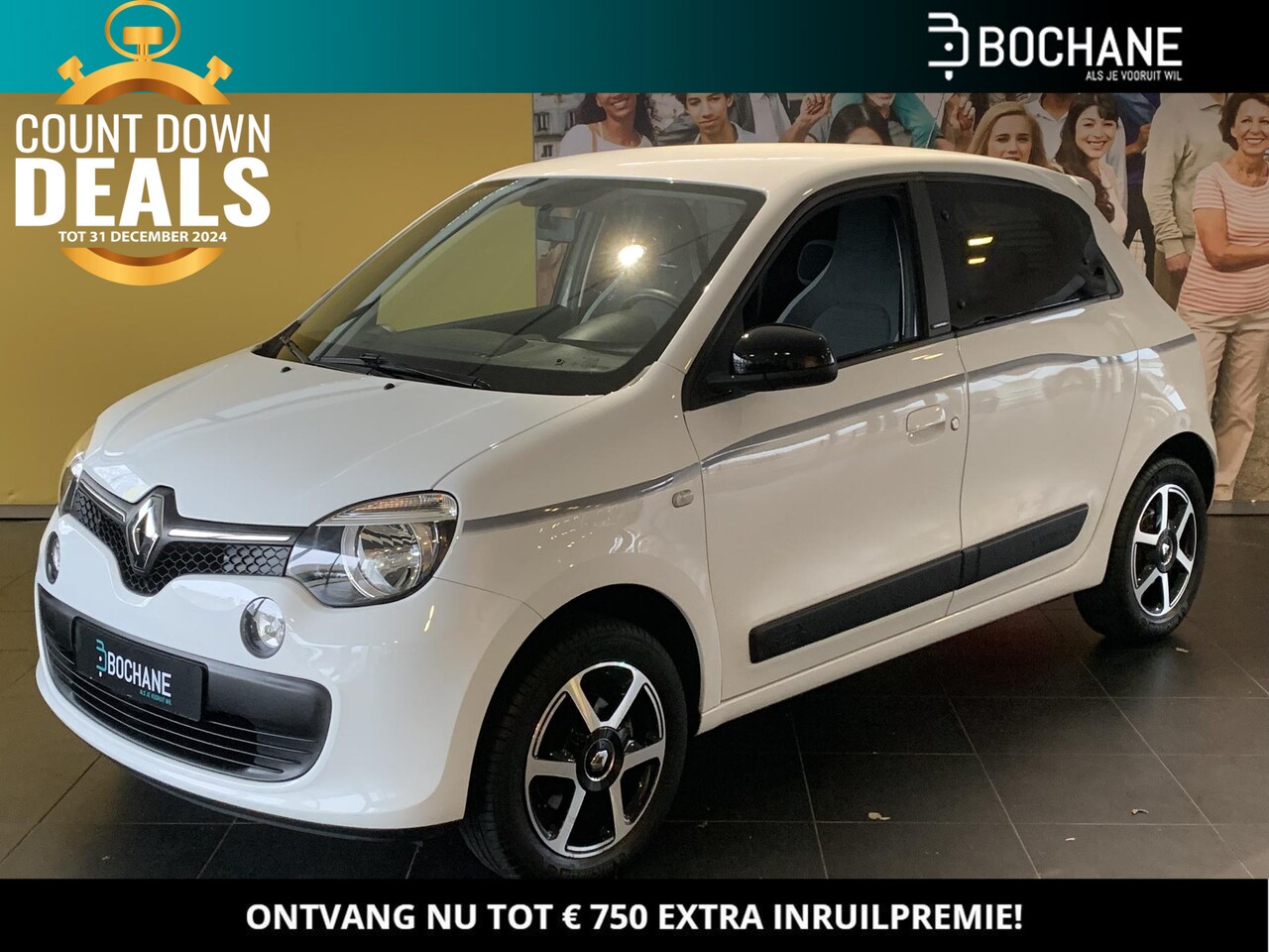 Renault Twingo - 1.0 SCe 70 Limited | PARKEERSENSOREN ACHTER | LICHTMETALEN VELGEN | AIRCONDITIONING | CRUI - AutoWereld.nl