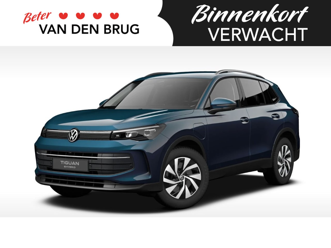 Volkswagen Tiguan - 1.5 eHybrid Life Edition Trekhaak | 17 inch | 360 Camera | Keyless - AutoWereld.nl