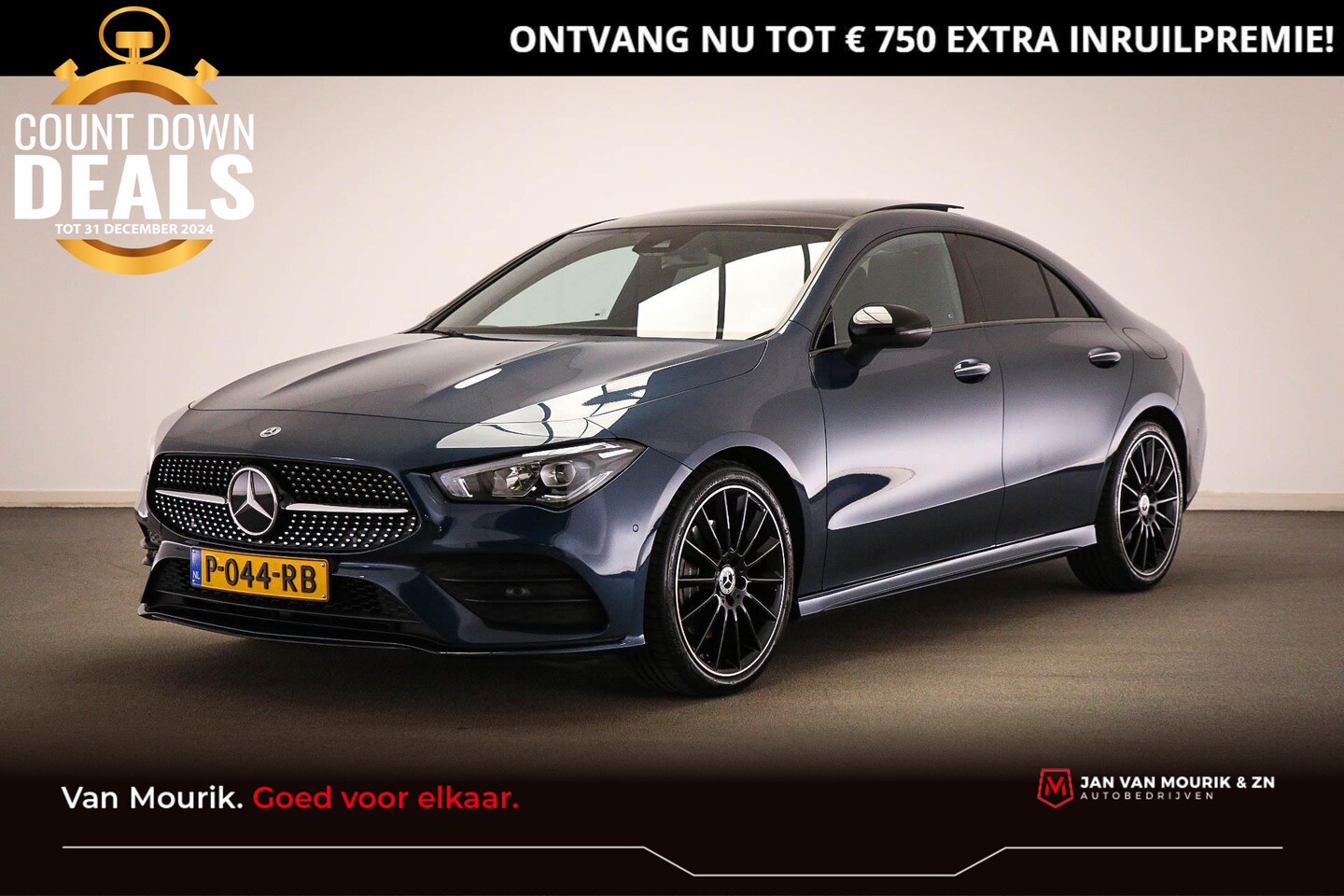 Mercedes-Benz CLA-Klasse - 200 AMG Line | PANORAMADAK | WIDESCREEN | APPLE | SFEERVERLICHTING | 19" - AutoWereld.nl